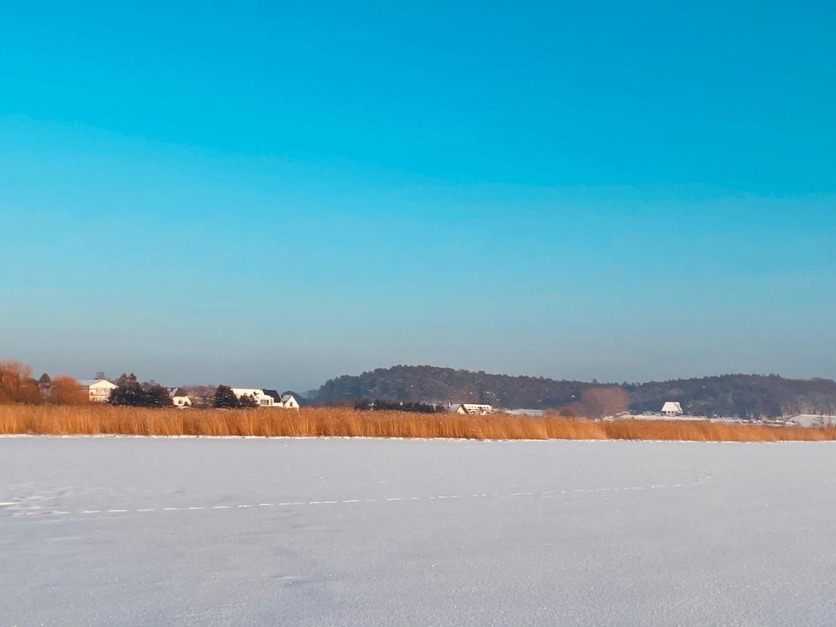 Ferienhaus Am Achterwasser Uckeritz Bagian luar foto