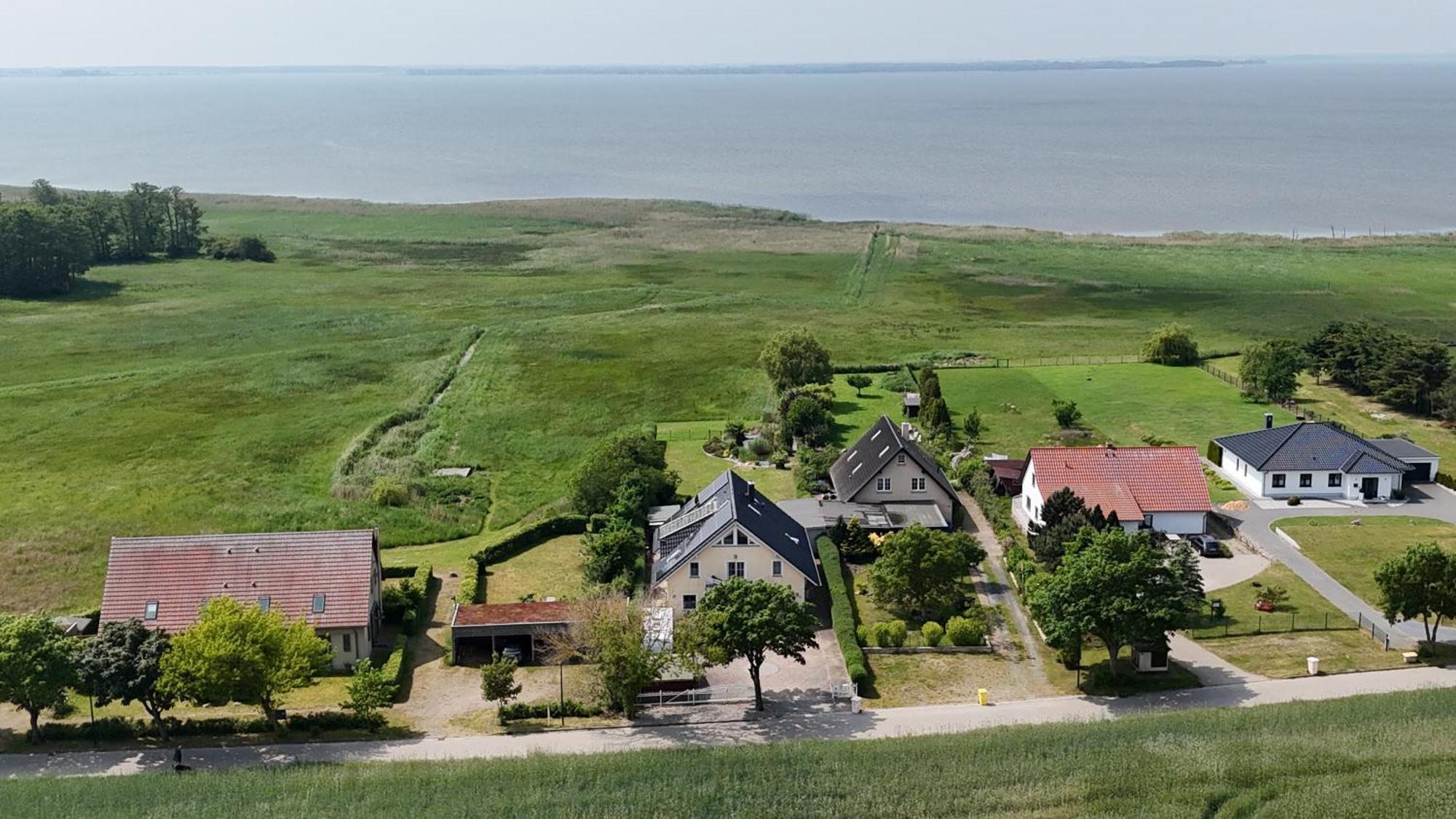 Ferienhaus Am Achterwasser Uckeritz Bagian luar foto